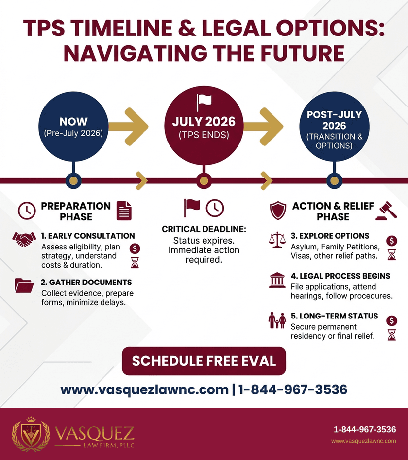 Process Timeline for Haitians in NC and FL: Immigration Challenges and Options 2026