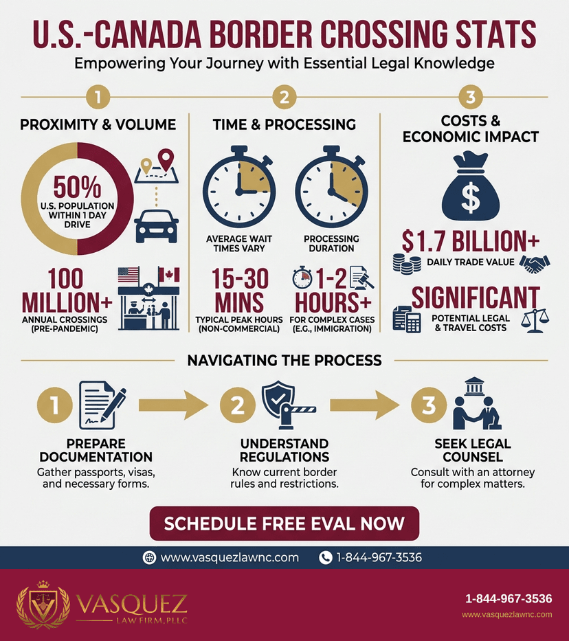 Process Timeline for What You Need to Know About the U.S.-Canada Border in 2026