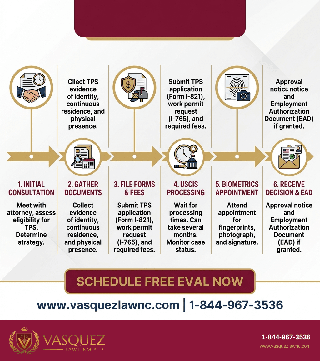 Infografía 2 para Abogado de Inmigración Haitiano en Raleigh y Orlando: Guía Completa para 2026