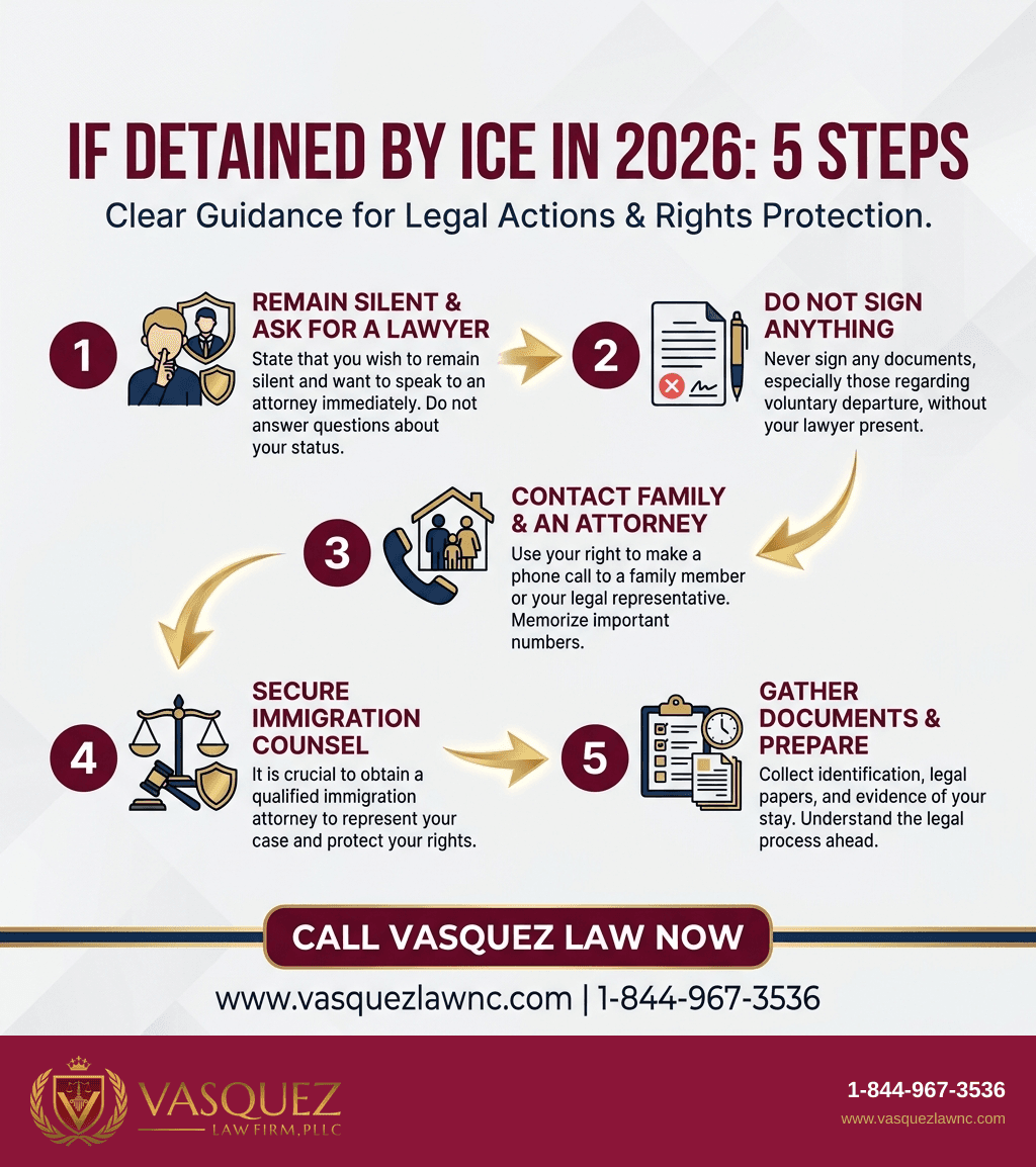 Infografía 2 para Detención Migratoria Bajo Trump: Impacto y Consejos para 2026