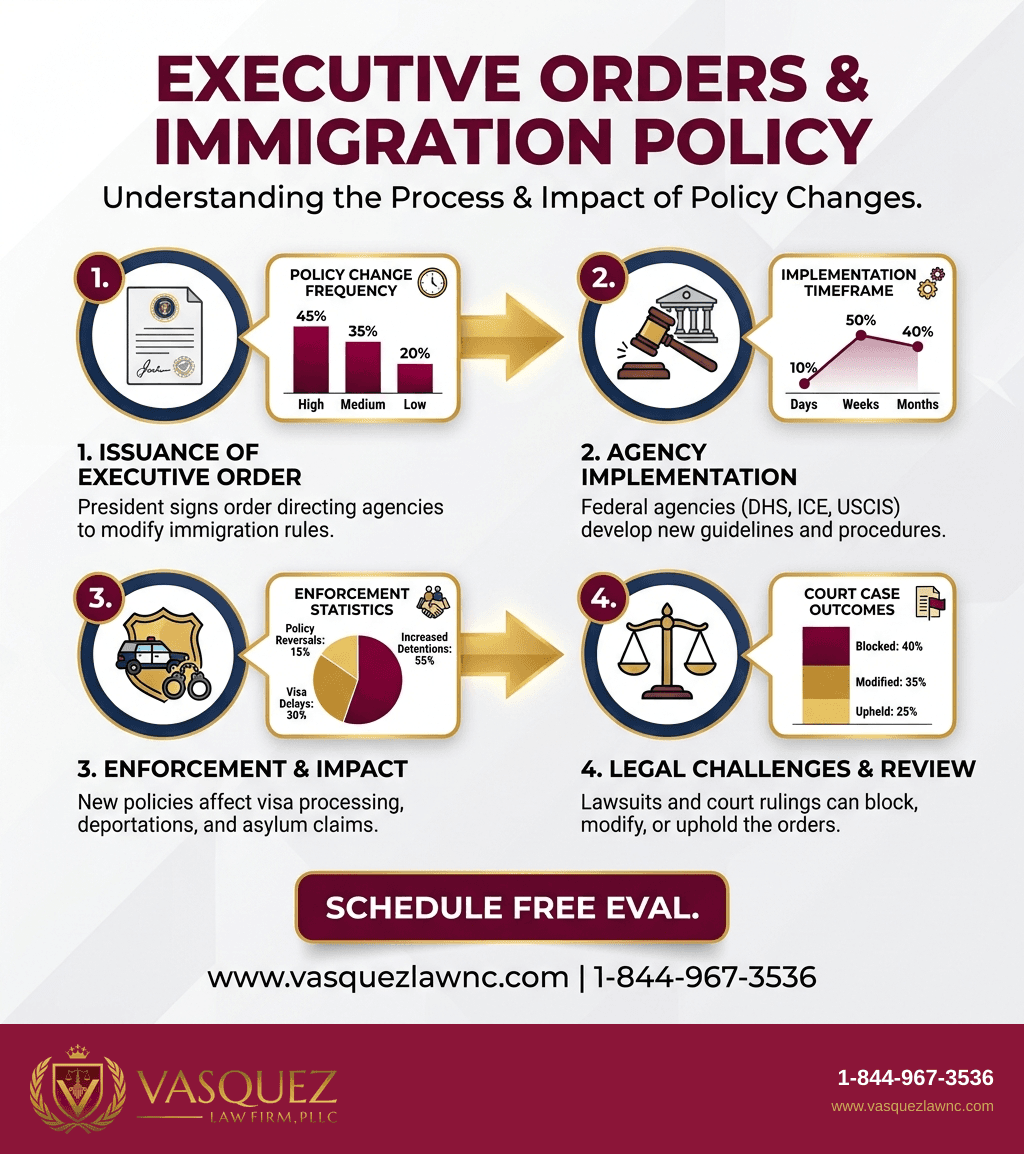 Infografía 2 para Órdenes Ejecutivas y su Impacto en la Inmigración para 2026