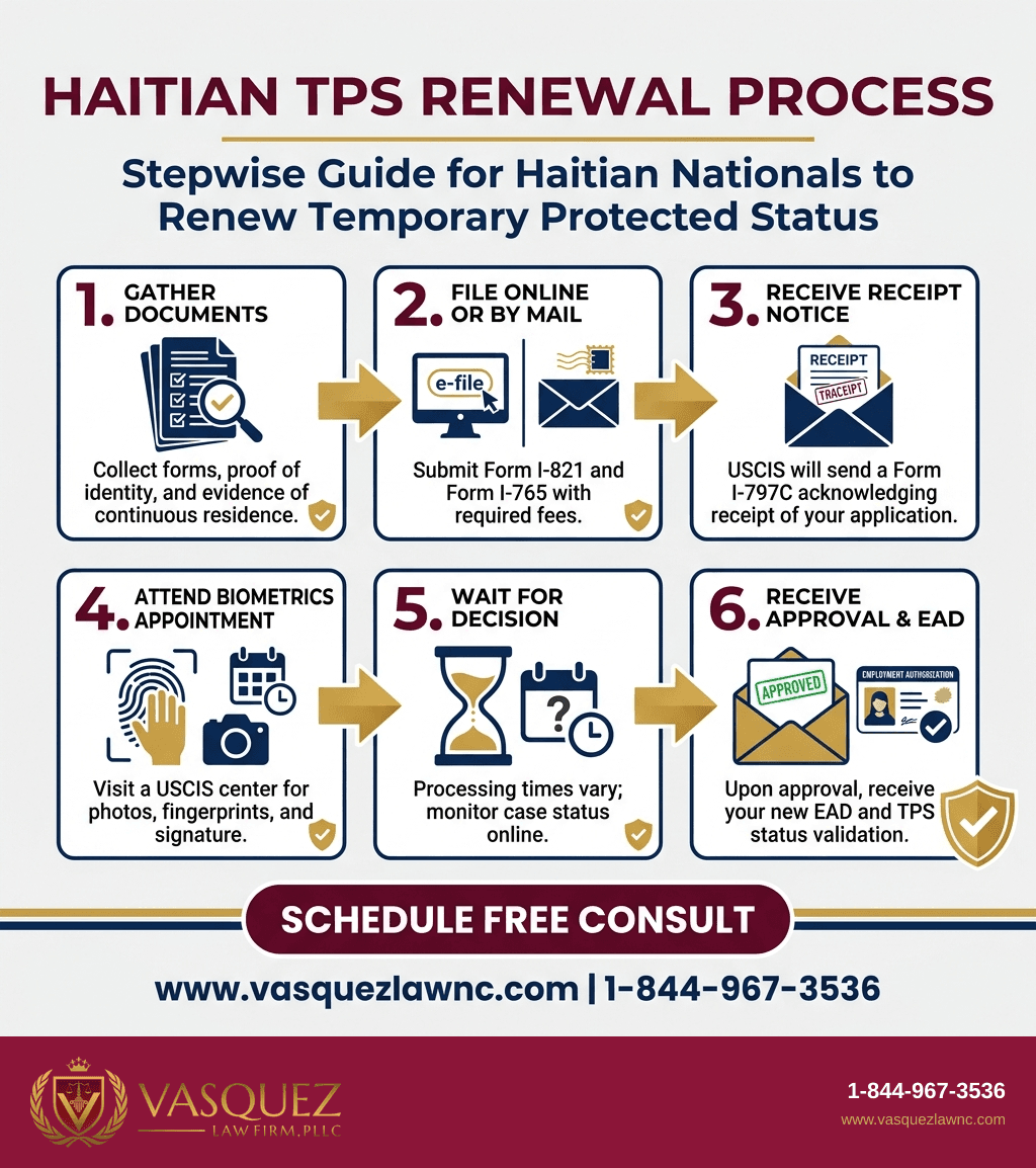 Visual Guide 2 for Haiti Immigration: How TPS Extensions Impact You in 2026