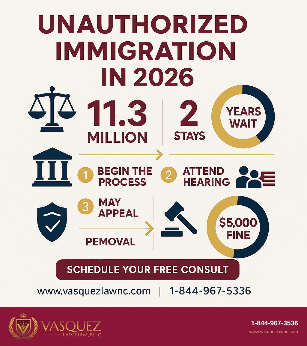 Infografía 2 para Unauthorized Immigration: What You Should Know in 2026 (Español)