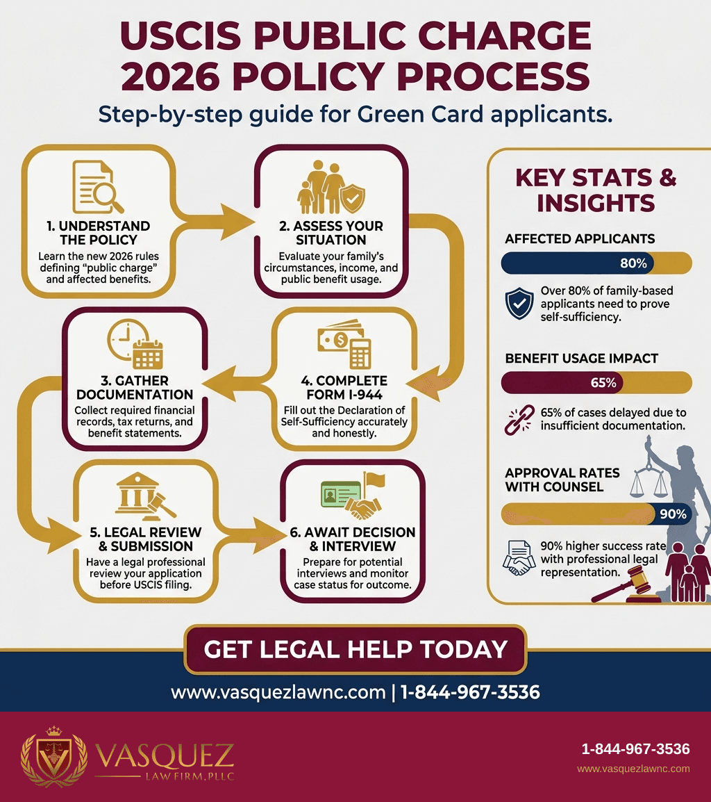 Process Timeline for How USCIS Public Charge Rules Affect Green Card Applicants in 2026?