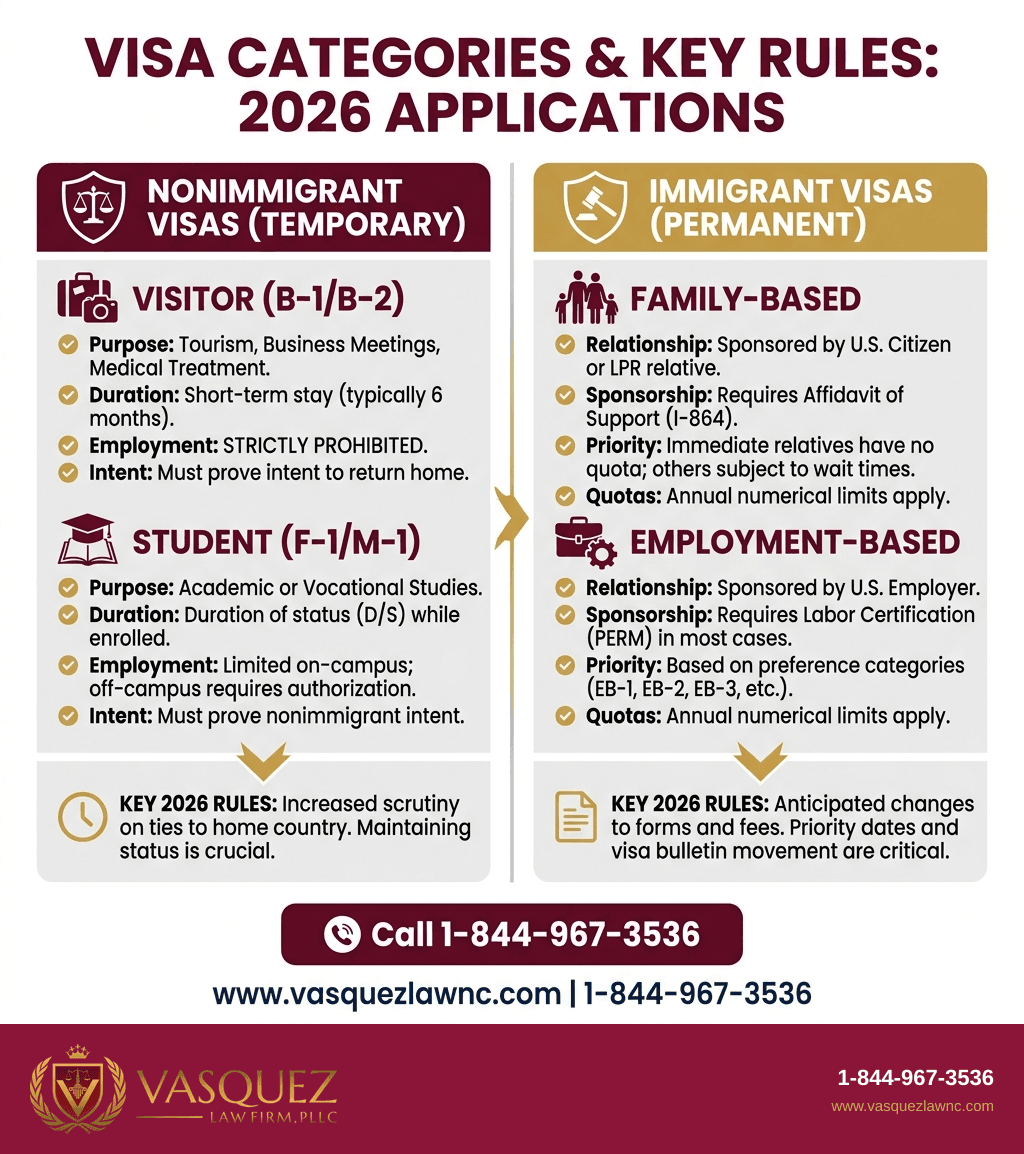 Visual Guide 2 for US Visas: How the Process Works in Raleigh in 2026