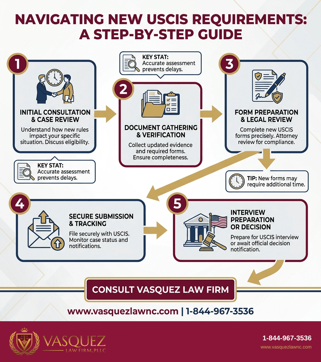 Process Timeline for What Are the New USCIS Rulemakings Affecting Immigration Filings in 2026?