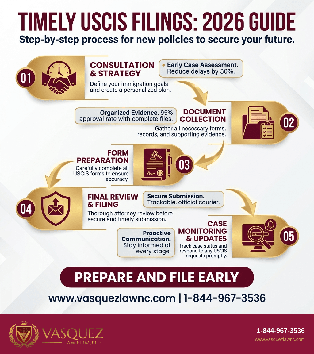 Process Timeline for Do USCIS Filing Deadlines Move When They Fall on a Weekend?