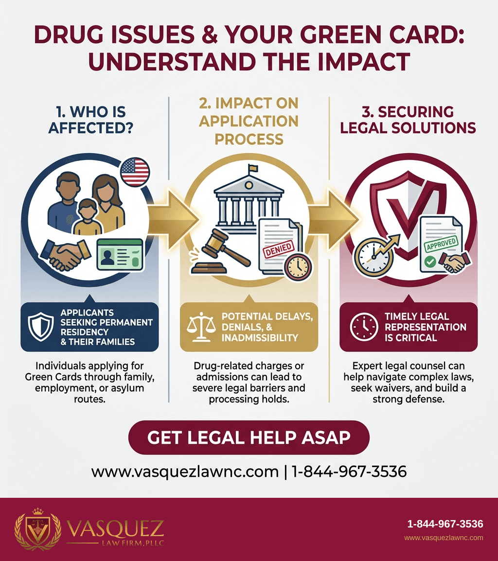Process Timeline for Green Card Drug Trafficking Faces New Review in 2026