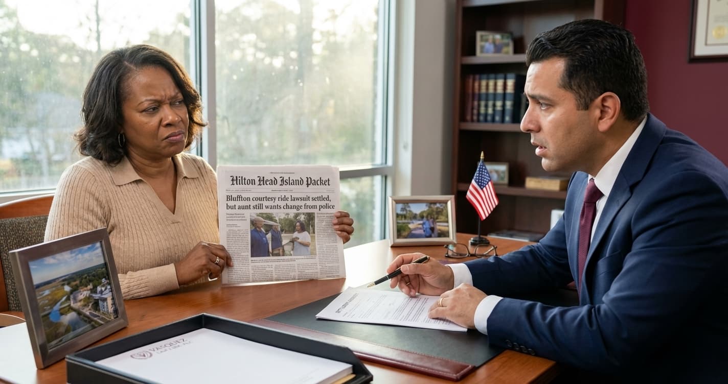 Qué Significa la Demanda del Viaje de Cortesía de Bluffton para las Víctimas de Accidentes de Auto en NC