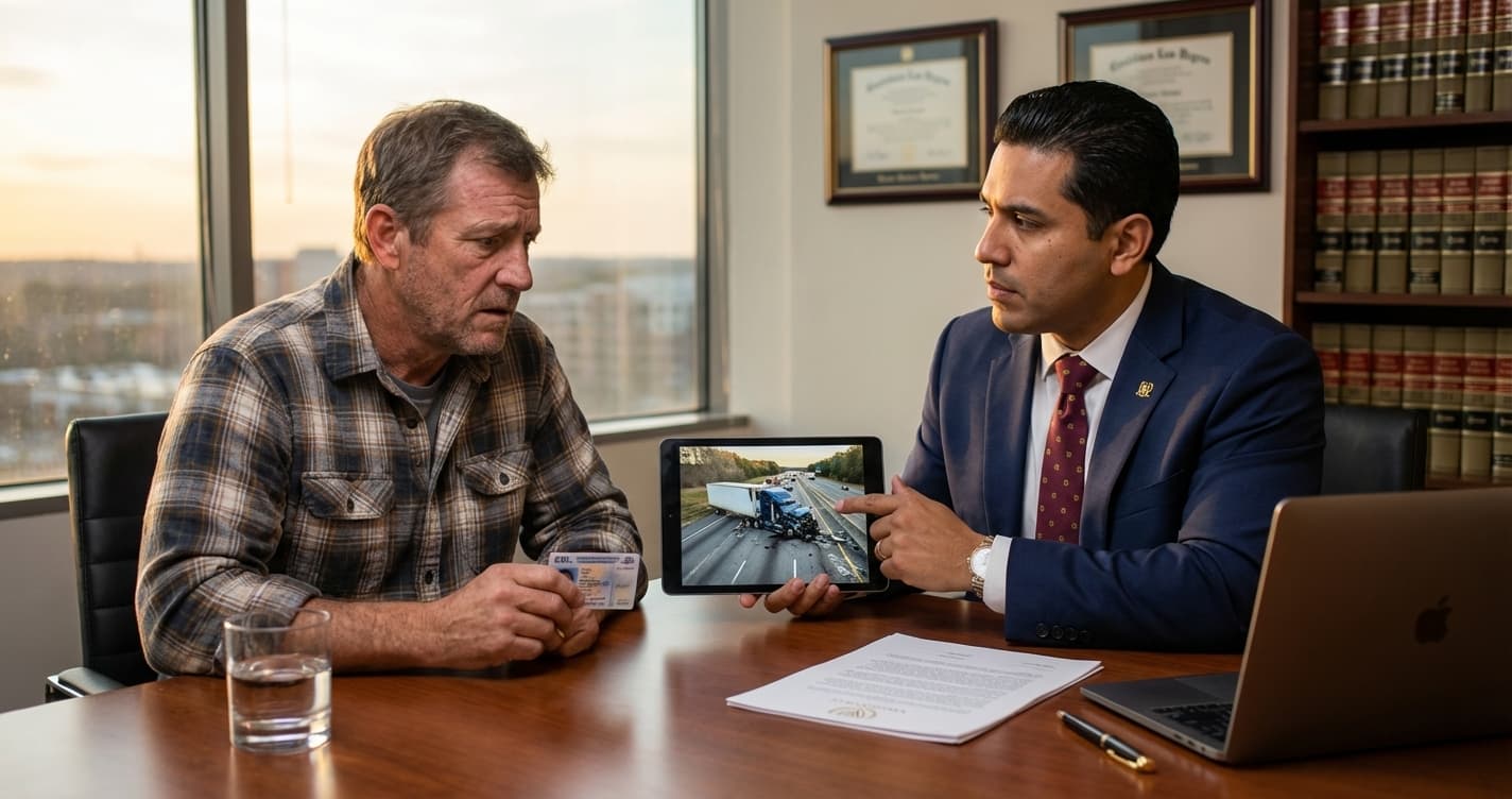 Driver Charged After Tractor-Trailer Crash Shuts Down I-85