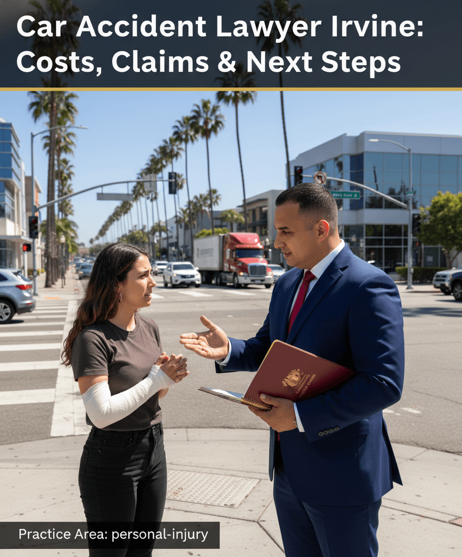 What to Know About Car Accident Claims and Costs in Irvine