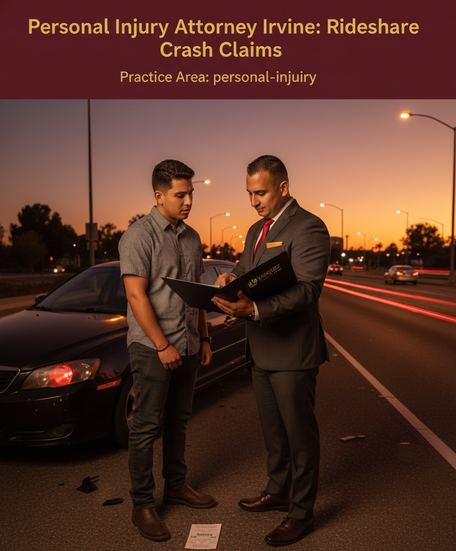 personal injury attorney irvine: guía tras un accidente