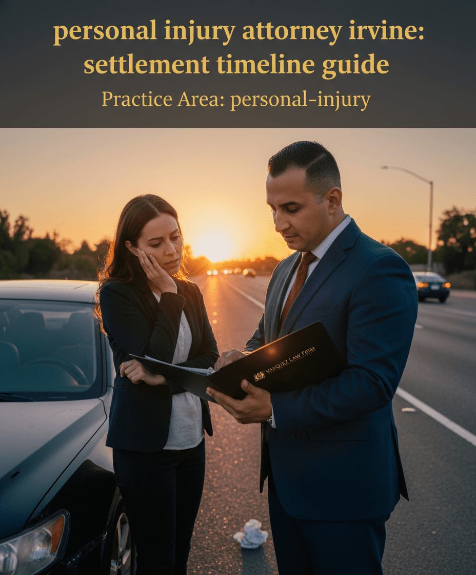 personal injury attorney irvine: guía en español legal