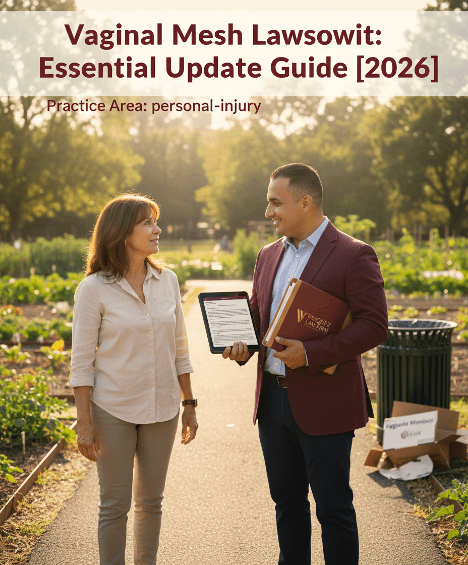 What You Need to Know About the Vaginal Mesh Lawsuit in 2026