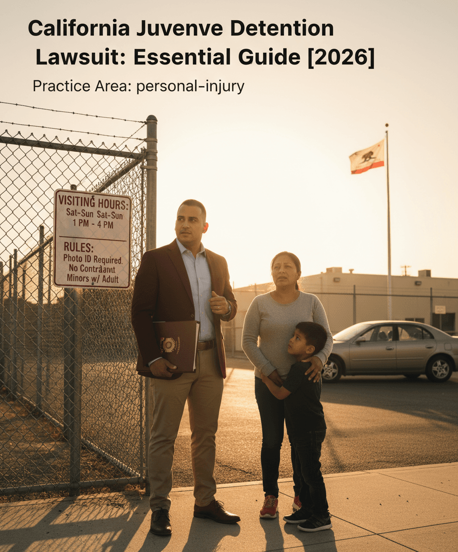 Demanda por Abusos en Centros de Detención Juvenil en California: Guía Completa 2026