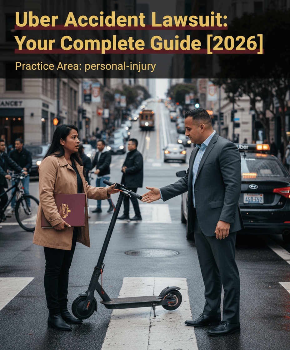 How to File an Uber Accident Lawsuit and Get Compensation in 2026