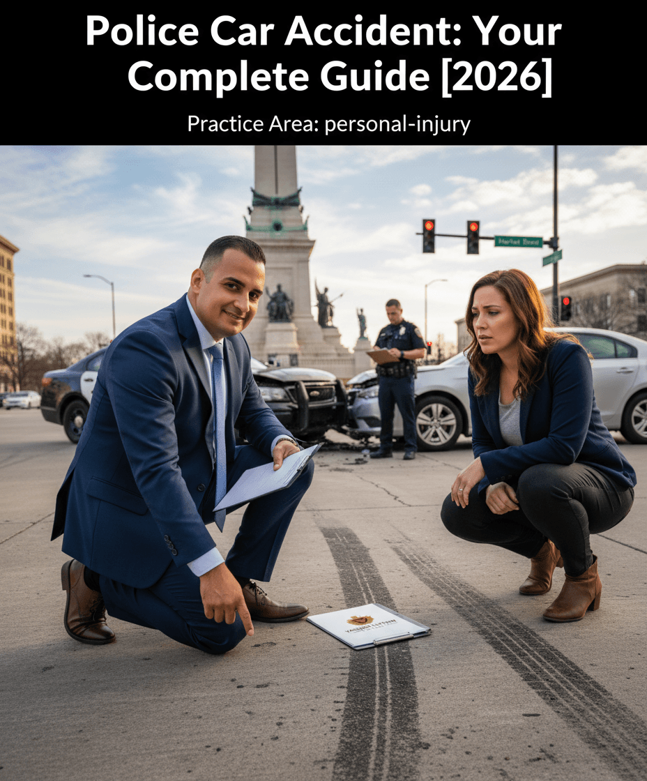 What to Do After a Police Car Accident in 2026