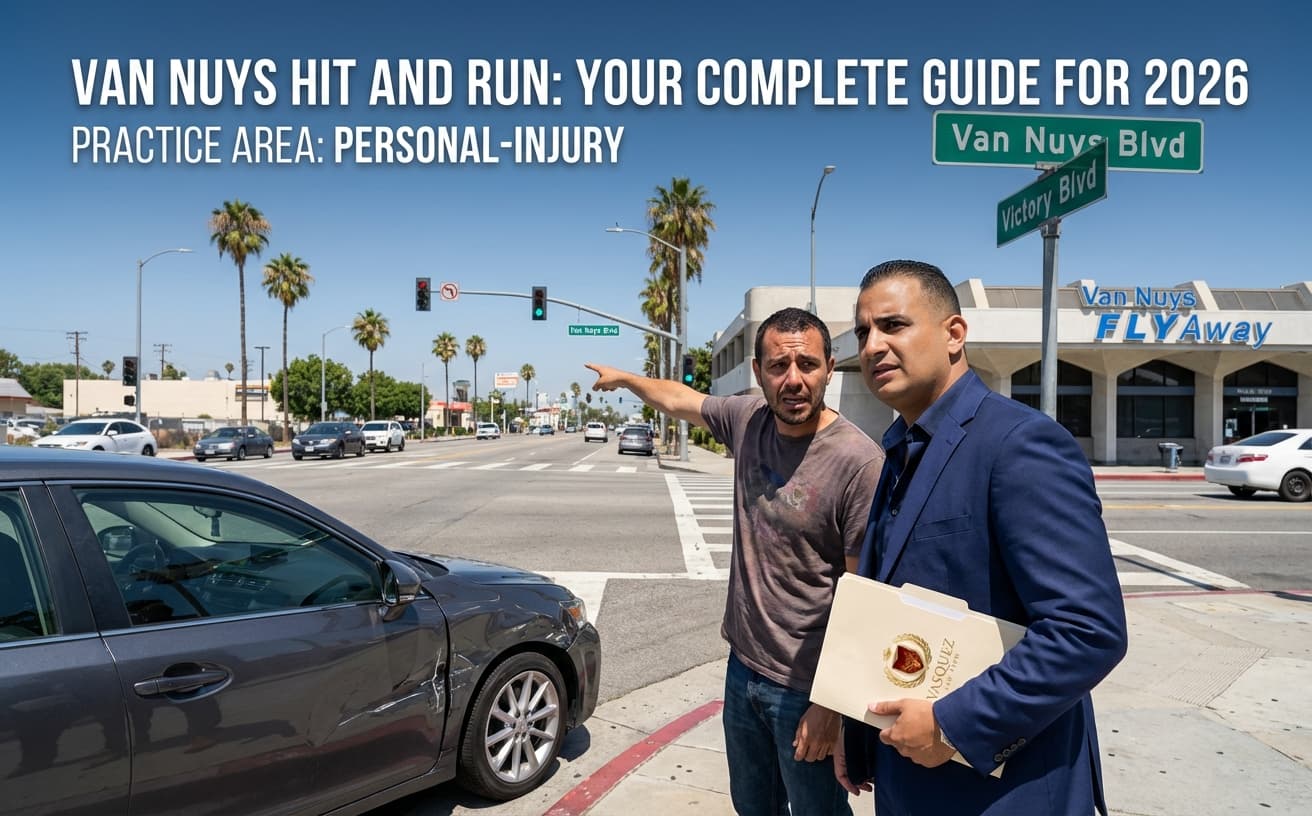 What to Do After a Hit and Run in Van Nuys in 2026