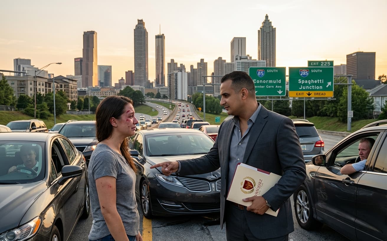 Cómo Obtener Compensación Después de un Accidente de Tráfico en Atlanta en 2026