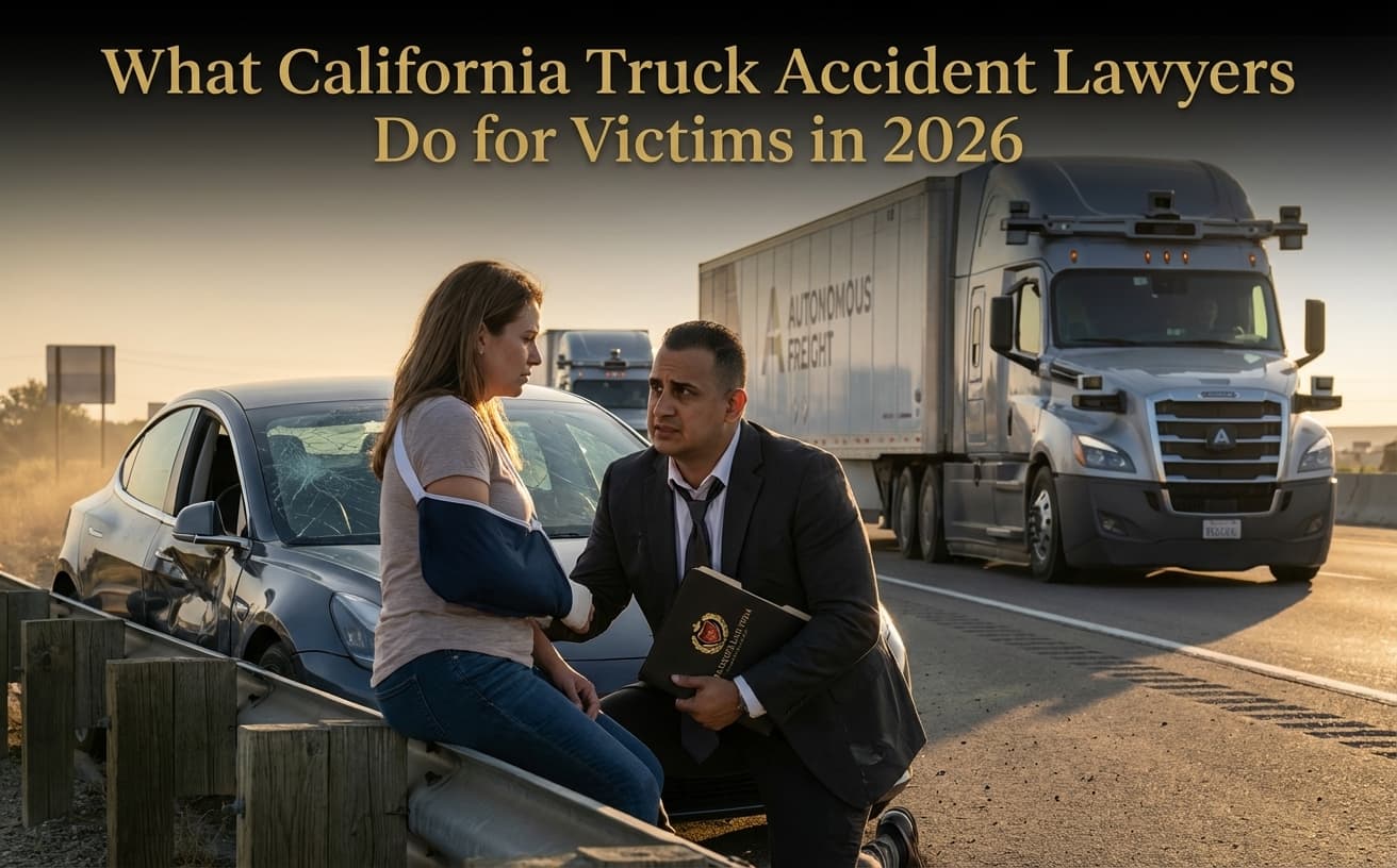 Abogados de Accidentes de Camiones en California: ¿Cómo Ayudan a las Víctimas en 2026?