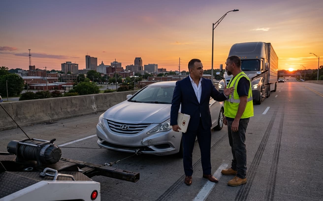 Fraudes y Accidentes Escenificados de Camión en Smithfield en 2026: Lo Que Debe Saber