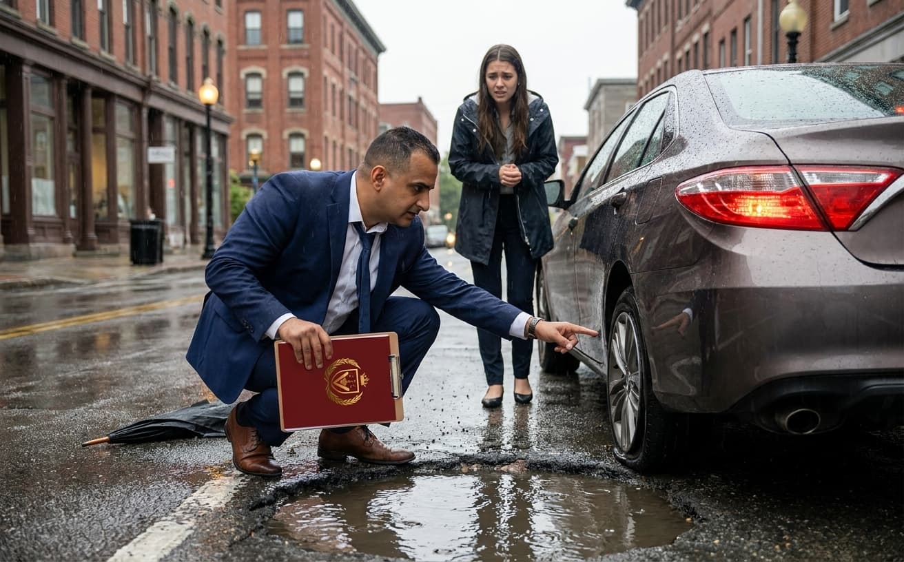 What Happens When You Hit a Pothole in Smithfield in 2026