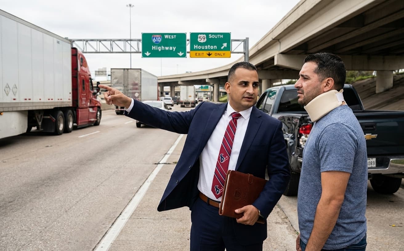 Abogados Especializados en Accidentes de Camión en Houston: Cómo Pueden Ayudarte en 2026