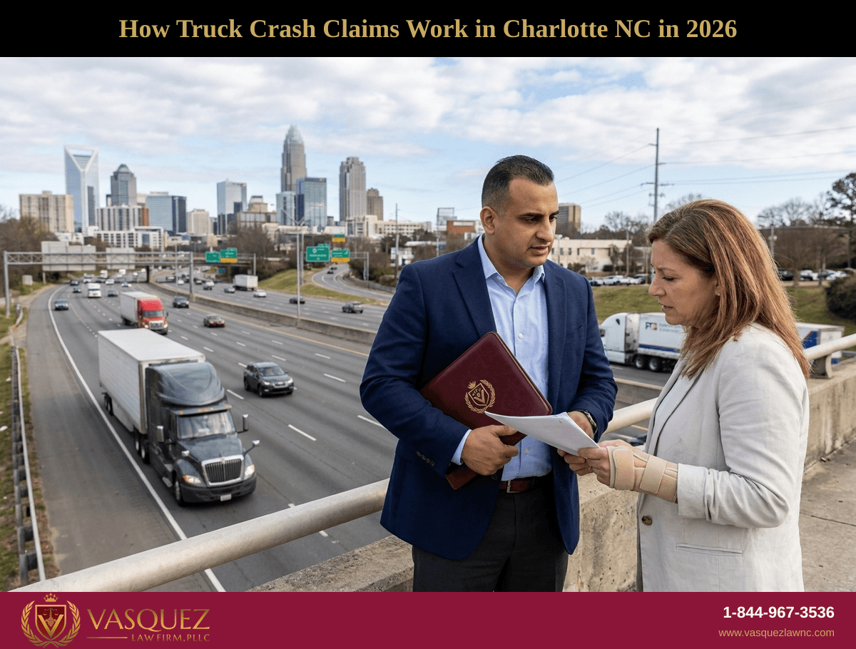 How Truck Crash Claims Work in Charlotte NC in 2026