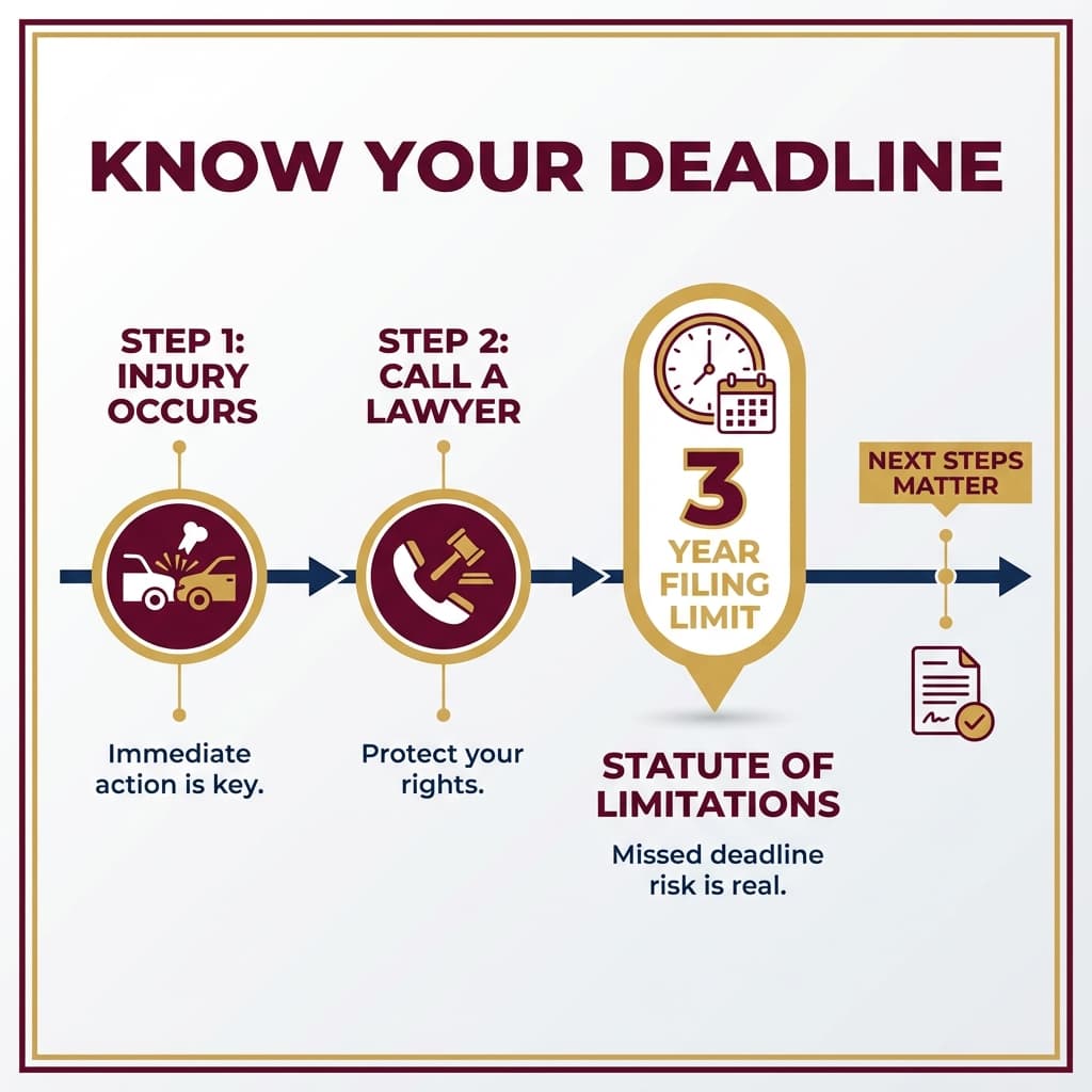 Key Statistics and Data for What You Need to Know About Personal Injury Deadlines in Charlotte NC