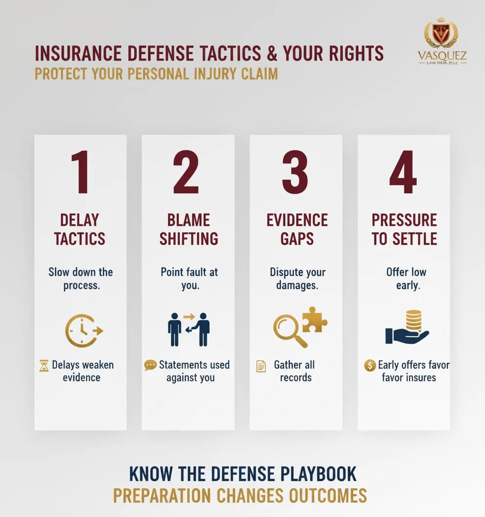 Infografía 1 para Lo que las Victorias de la Defensa Revelan Sobre Casos de Lesiones Personales en Raleigh NC
