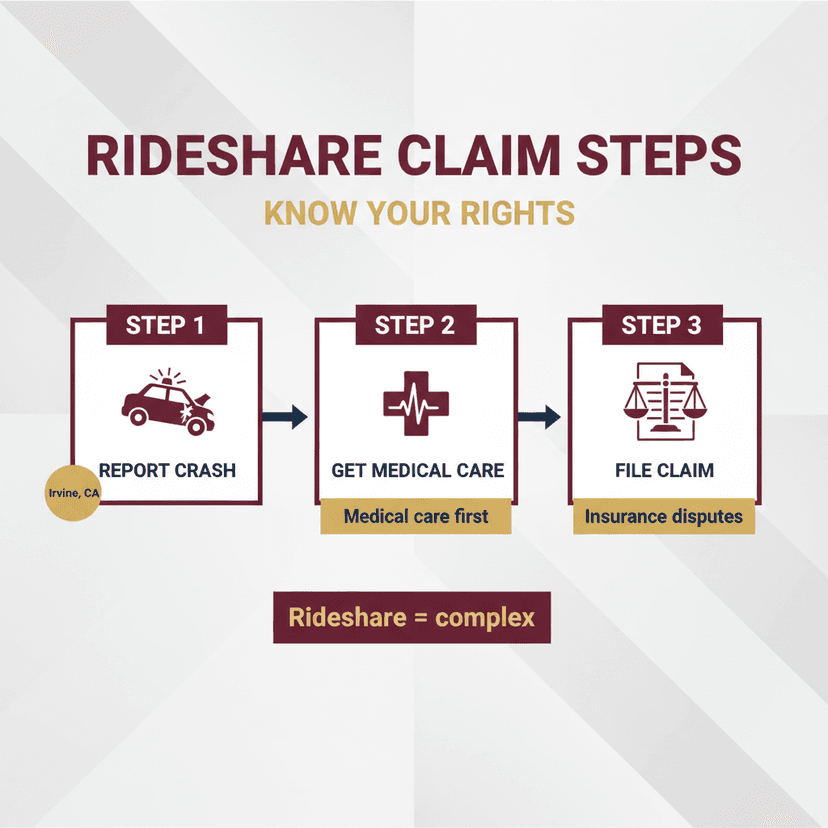 Key Statistics and Data for How to File a Rideshare Crash Claim With a Personal Injury Lawyer in Irvine