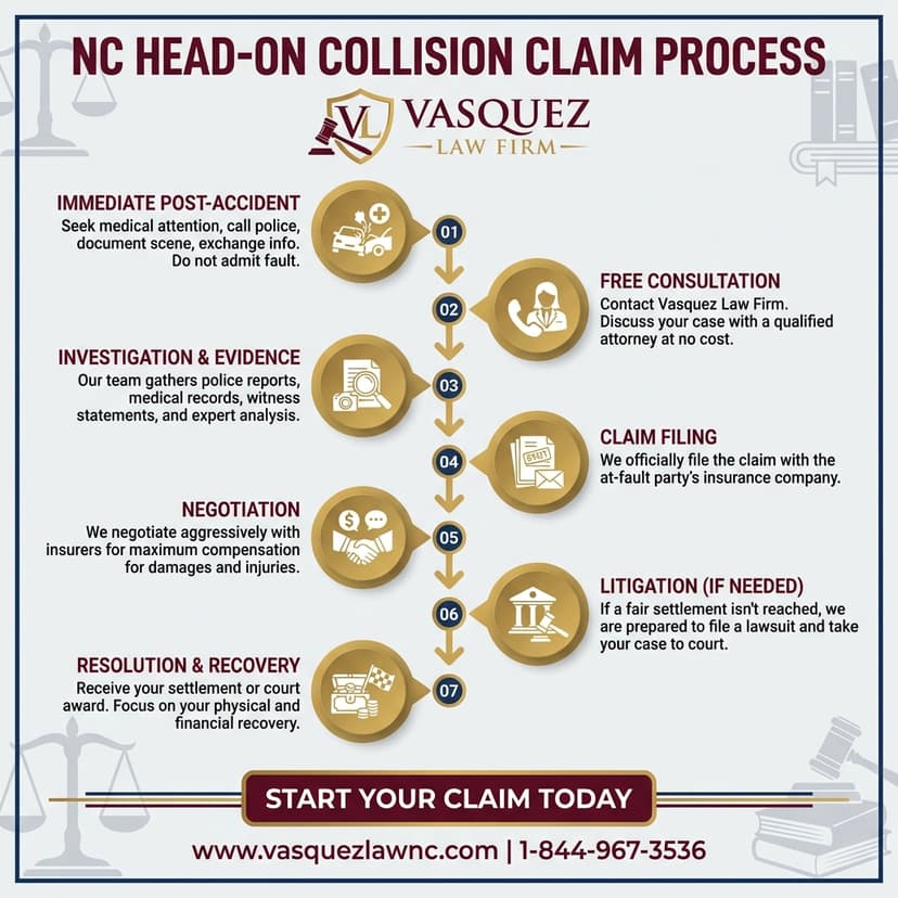 Key Statistics and Data for How to File a Claim After a Head-On Crash in 2026