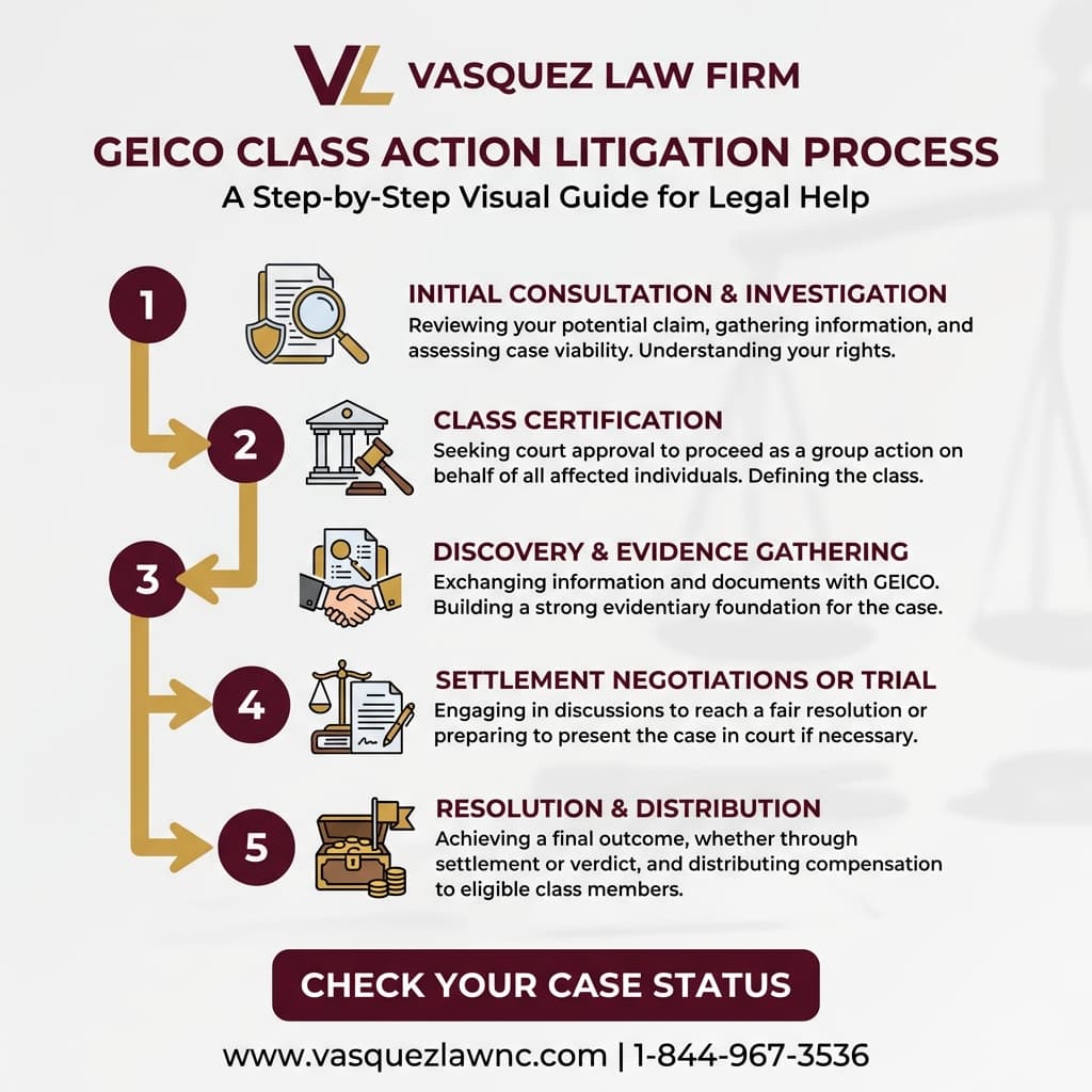 Estadísticas Clave y Datos para Su Guía Completa para la Demanda Colectiva contra GEICO en 2026