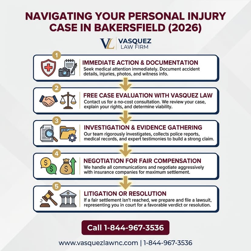 Key Statistics and Data for How to Win Your Personal Injury Case in Bakersfield