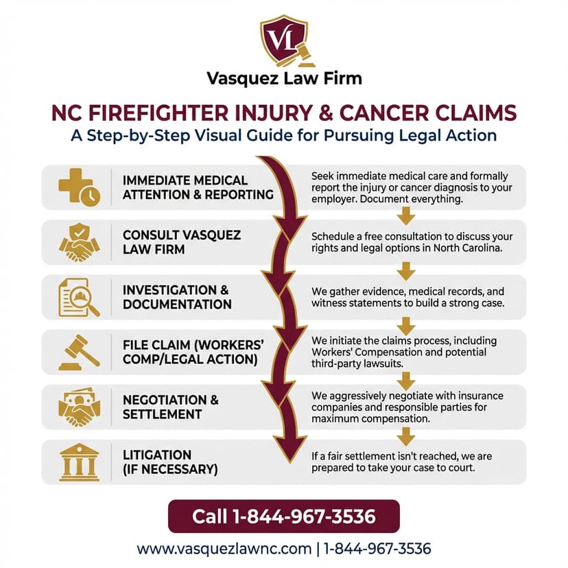 Key Statistics and Data for Your Rights as an Injured Firefighter in North Carolina in 2026