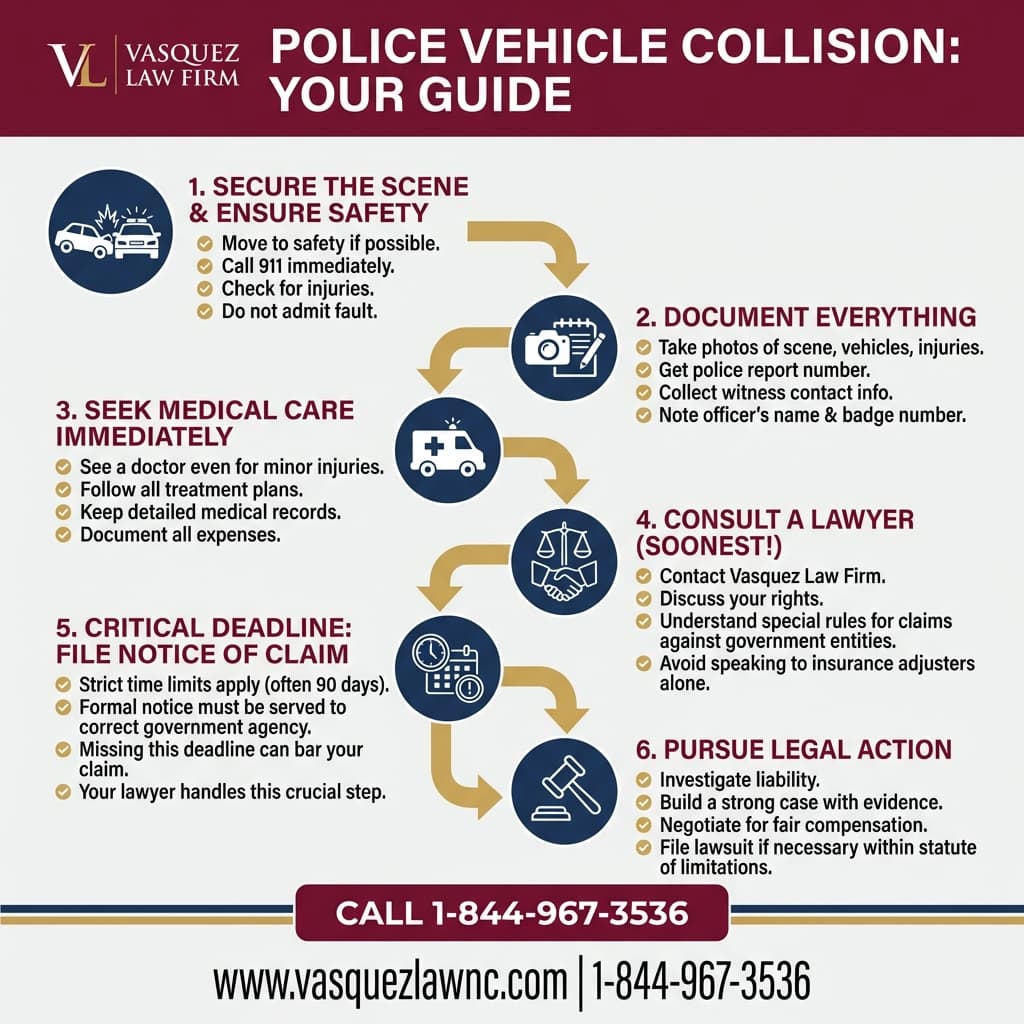 Estadísticas Clave y Datos para Accidentes con Vehículos Policiales en Stamford: Guía Legal para 2026