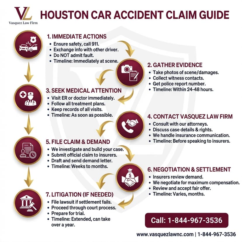 Key Statistics and Data for Houston Car Accident Claims Explained: What You Need in 2026