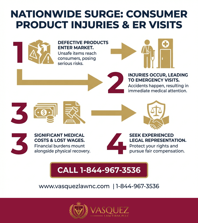 Key Statistics and Data for How Products Liability Works in Charlotte for Survivors 2026