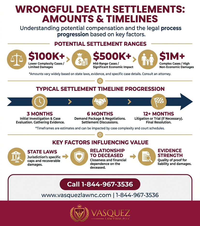Key Statistics and Data for Wrongful Death Settlement Amounts: What Survivors Should Know in 2026