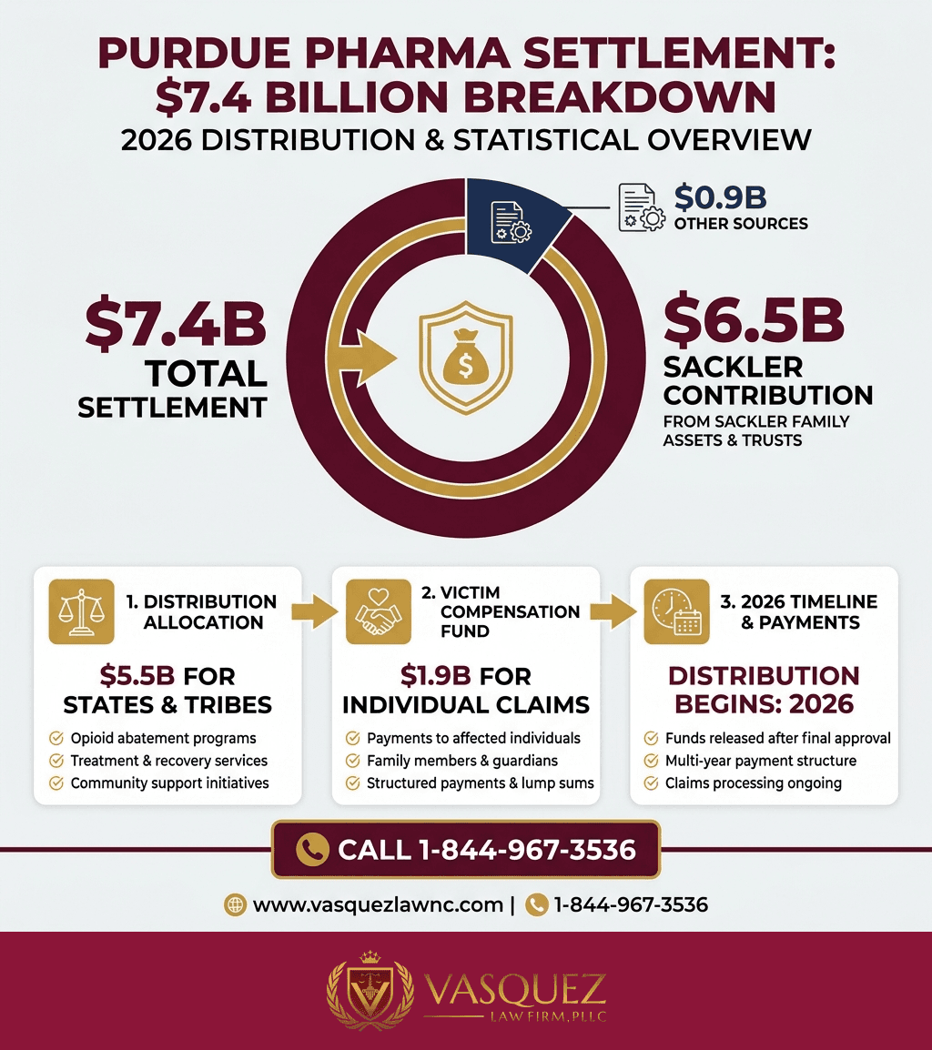 Estadísticas Clave y Datos para Acuerdo de Purdue Pharma: Lo que los Sobrevivientes Deben Saber para 2026