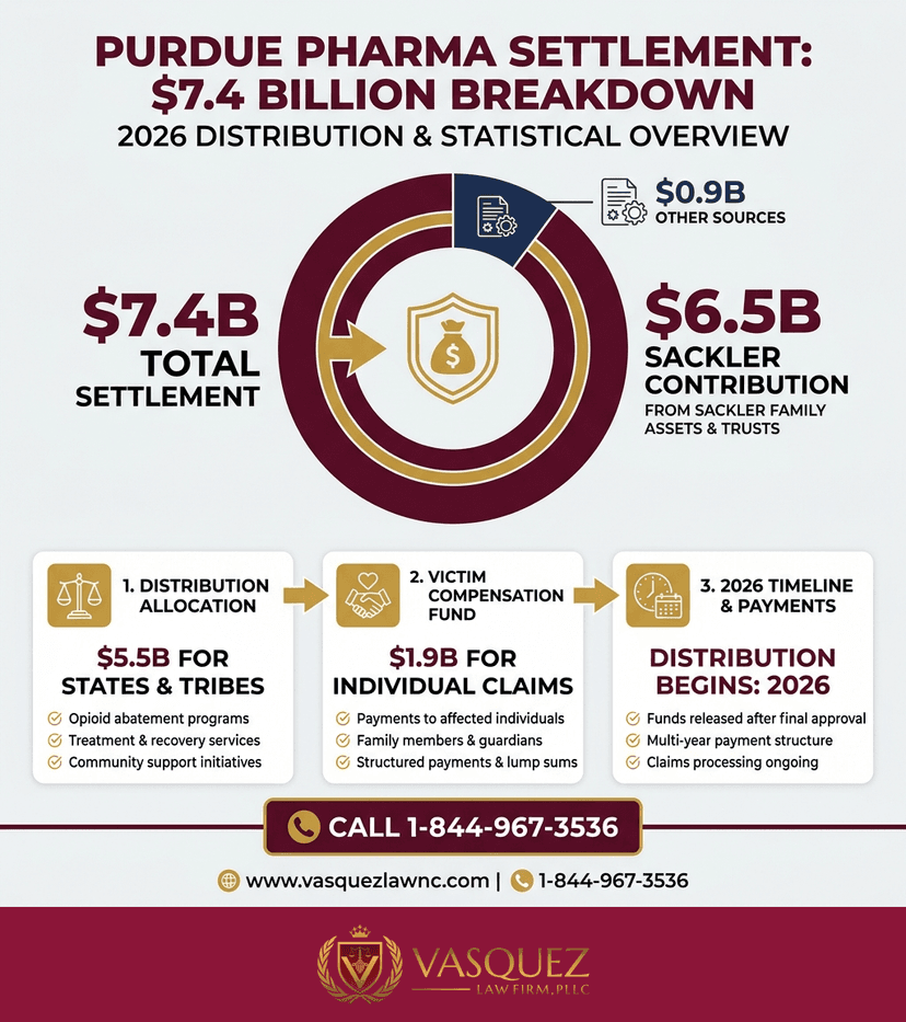 Key Statistics and Data for Purdue Pharma Settlement: What Survivors Should Expect in 2026