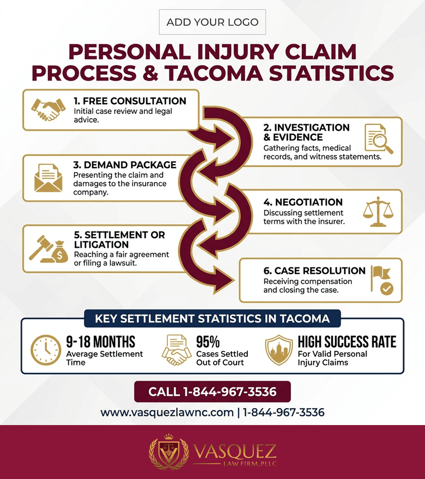 Key Statistics and Data for How Tacoma Personal Injury Claims Work in 2026