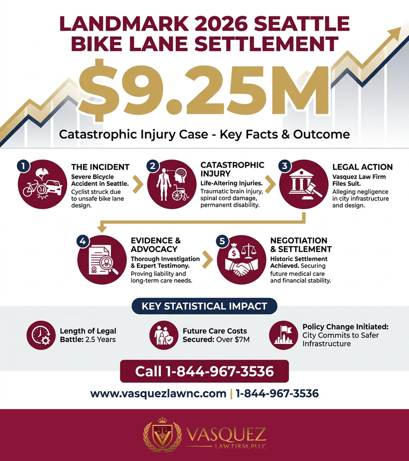 Key Statistics and Data for Seattle Bike Lane Lawsuit Explains Legal Risks in 2026