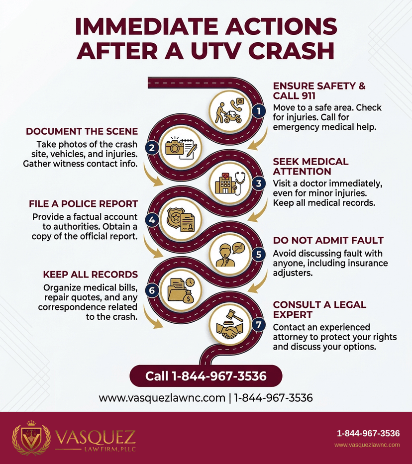 Key Statistics and Data for What Happens After UTV Crashes in Raleigh in 2026?