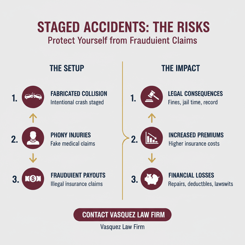 Process Timeline for What You Need to Know About Staged Accidents in 2026