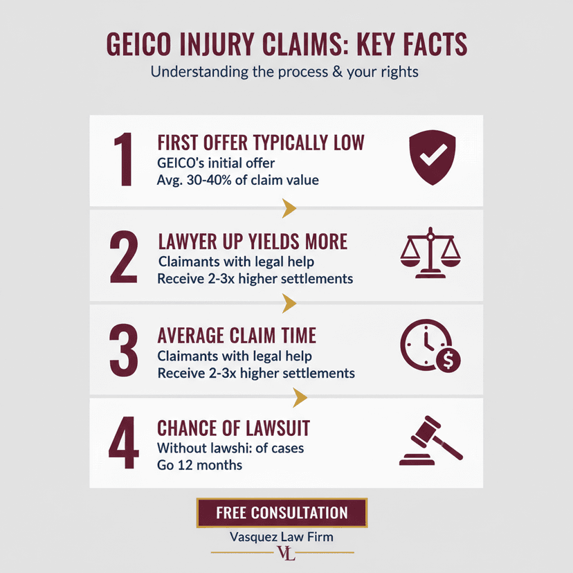 Process Timeline for How to File a GEICO Lawsuit Claim and Get a Settlement in 2026