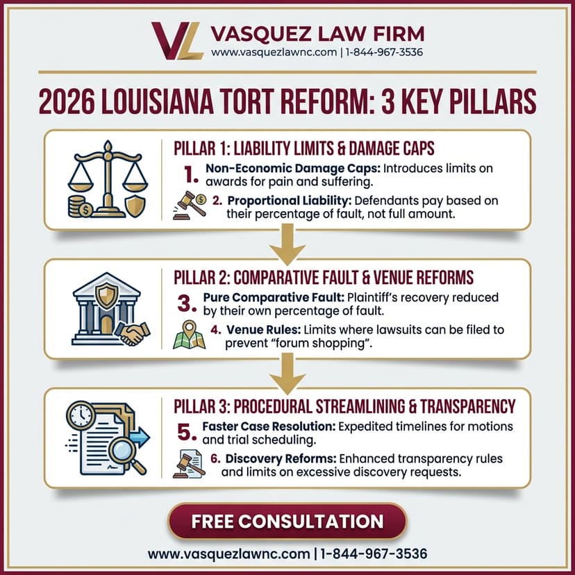 Process Timeline for How Louisiana Personal Injury Law Changes Affect Victims in 2026