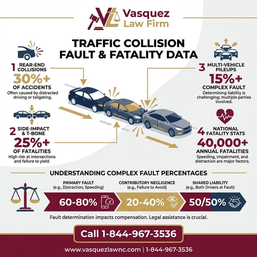 Process Timeline for Who Is at Fault in a Chain-Reaction Collision in 2026?