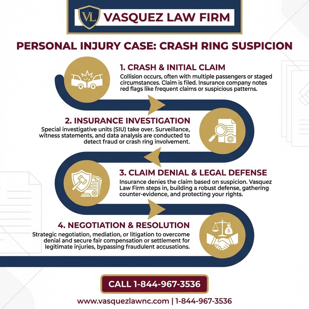 Línea de Tiempo del Proceso para Desmantelan Anillo de Choques en Nueva York: Impacto en Tu Caso para 2026