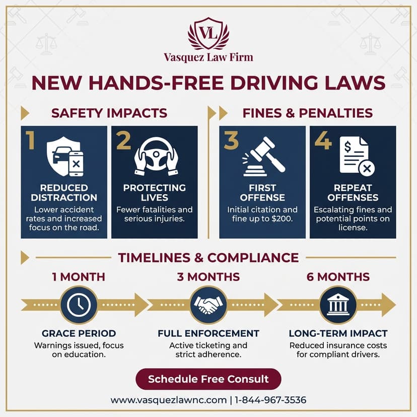 Process Timeline for How Hands-Free Driving Laws Protect You in 2026